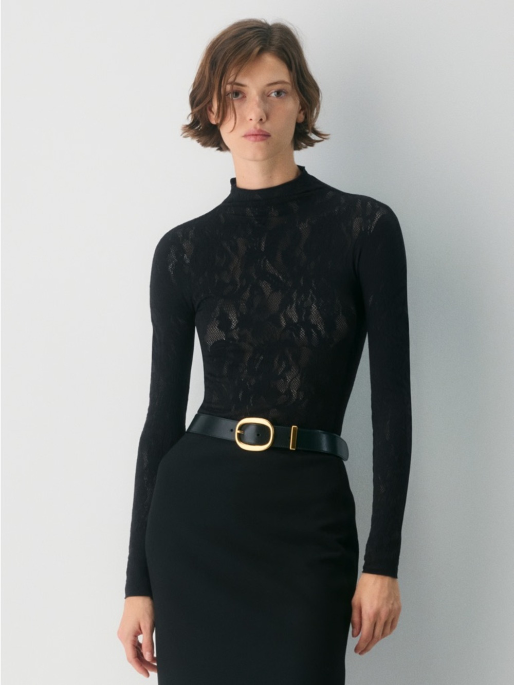 Aritzia Flora Seamless Sorolla Longsleeve Size L NWT